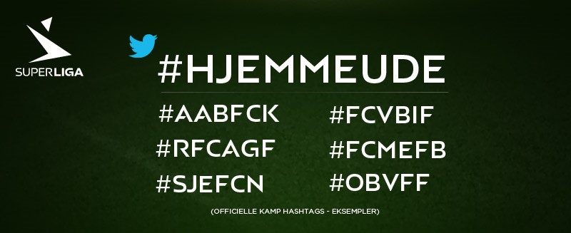 Billede - Superliga Kamphashtags På Twitter